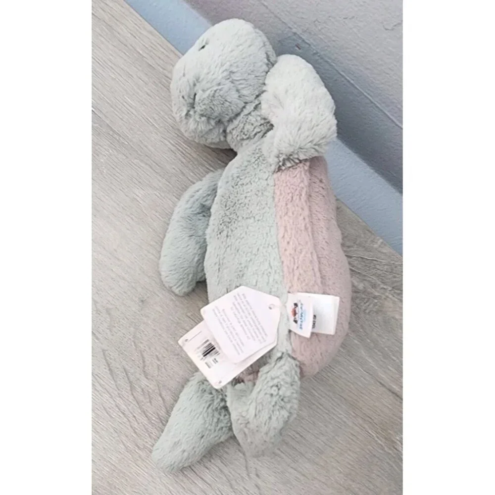 Jellycat Bashful Turtle Medium New With Tag- Tag has some wear see photos